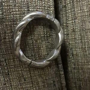 Large .925 sterling Bangle bracelet